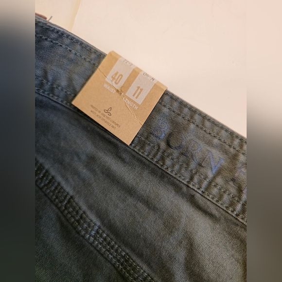 NWT Prana Men's Bronson Organic Cotton Shorts Green 11" Inseam 40 Waist - Picture 15 of 17